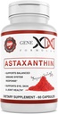 GENEX 12mg Ασταξανθίνη Softgels (60 κάψουλες) Φυσικό Αντιοξειδωτικό για τα μάτια, το δέρμα, και Κοινή Υγεία & Ανοσολογική Υποστήριξη - Χωρίς γλουτένη, Μη ΓΤΟ (60 ημέρες προσφοράς)