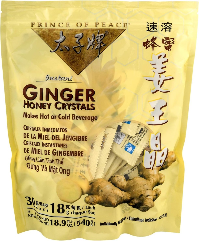 Barış Ginger Honey Crystals 30 Ctt