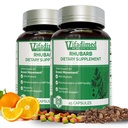 Rhubarb- Herbal Constipation Support, Gut Motness Supplement,Gentle Non-Laxative, Natural Stool yumuşatıcılar, Bloating & Gas Relief, Daily Bowel Hareketi, Herbal Poop Pills, 90 Capsules