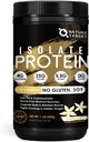 NATI TARGET Isolate Whey Protein Toz Vanilla, 25g Protein Low Carb Sugar-Free & Gluten-Free, 5.5g BCAAs, Fibers & Minerals, 1.1 Pound, 16 Hizmetler