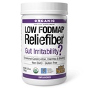 Doğal Faktörler Organik Low FISOAP Reliefiber Toz - Digestive Health Support Supplement with Diyetary & uli Fiber - Gut Health Support Aids Mild Bloating - Unflavored, 150 g (30 hizmet)
