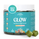 Akasha Superfoods Sea Moss Glow Gummies, Saç, Skin & Nails, Seamoss, Pearl Toz, Vitamin E, Aloe Vera, Liposomal Vitamin C ve İrlandalı Deniz Moss, Kadınlar ve Erkekler için Gummies, 60 Count