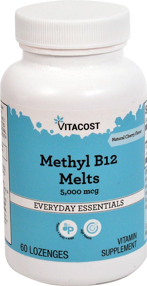 Vitacost Me-12 Sublingual - 5000 mcg - 60 Lozenges
