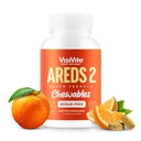 AREDS 2 Sugar-Free Eye Vitamins - Gözler için Lutein Gummies - Eye Health için Lutein - Premium Sugar-Free Eye Vitamins - Eye Care Supplements for Yetişkinler (Chewable Tabletler)