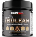 Isolean Whey Protein Isolate Toz, Vanilla, Chocolate, Strawberry, Cookies & Cream, Salted Caramel, Chocolate Mint, Chocolate Peanut Butter, 1 Pound (Chocolate Peanut Butter)