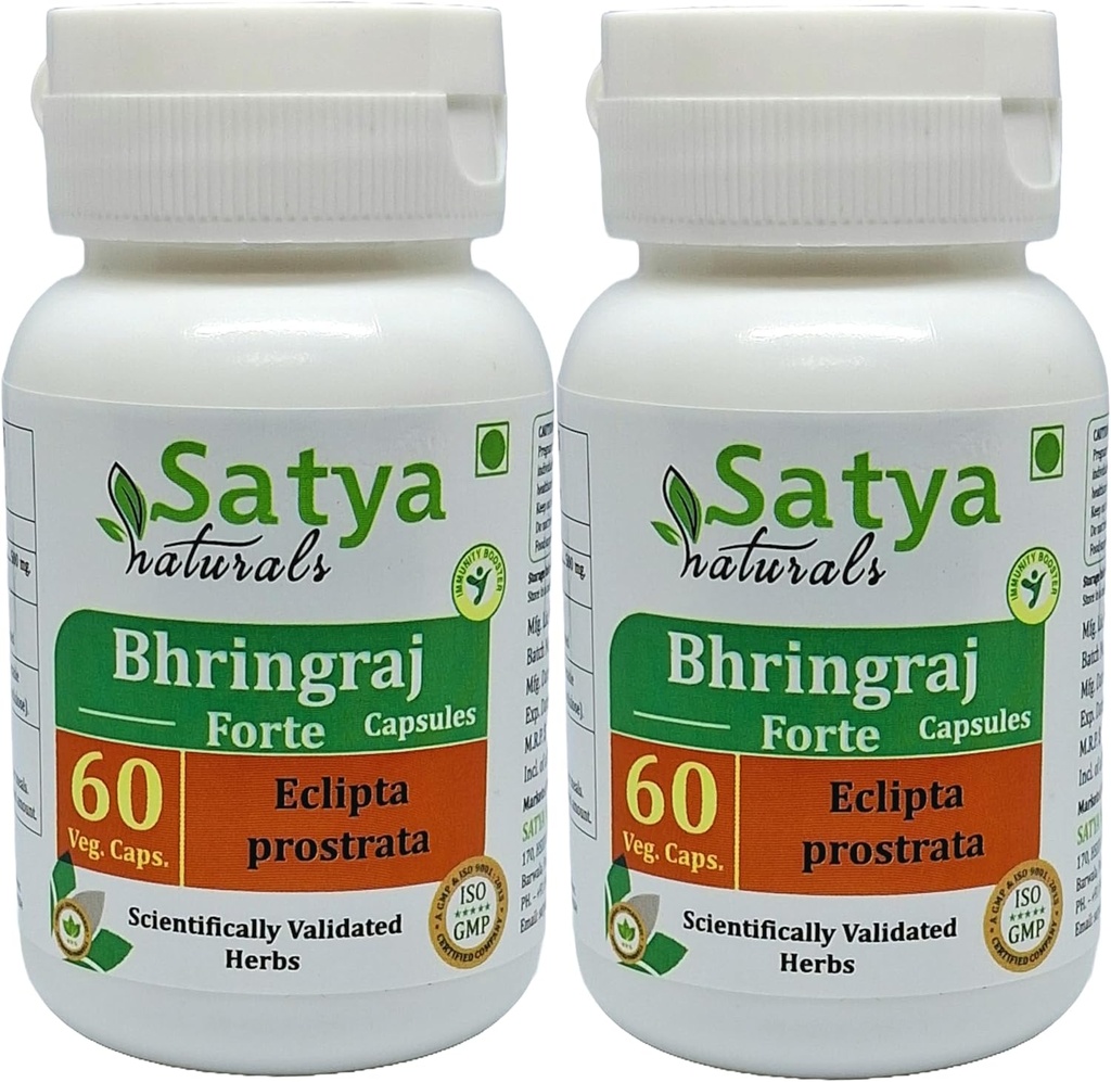 Genric Bhringraj Capsules, 500 mg, 60 Kont, Eclipta Prostrataksiyon ( 2, Capsule)