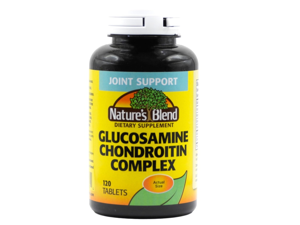 Nature's Blend Glucosamine/Chondroitin Kompleksi 120 Tablet