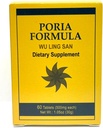 Poria Formula - Wu Ling San βοτανικό συμπλήρωμα βοηθά στην προώθηση του ουροποιητικού συστήματος και ενισχύει το Spleen 60 δισκία 500mg/κάθε ένα Made in USA