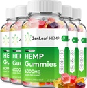 Zen Leaf Hemp Gummies - με το εκχύλισμα σπόρων κάνναβης ZenLeaf Hemp Gummies εμβοές βοτανική συμπλήρωμα, την υγεία και την ευεξία Υποστήριξη, όλα τα φυσικά Zen Leaf Hemp Gummy (5 Pack - 300 Gummies)