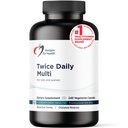 Kadınlar ve Erkekler için Çok Atılı Tasarımlar - Demir + Metilated B12 ve Folate olmadan Günde Multimineral Supplement & Multivitamin, C, K, D, E + Daha fazla (240 Capsules)