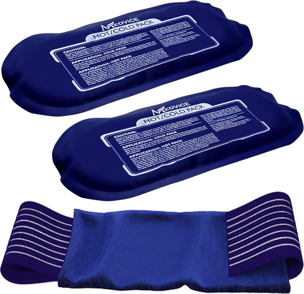 Injuries (3-Piece Set), Ortak Ağrı, Kas Soreness ve Body Inflammation - Reusable Gel balları - Atıcılar ve Ayaklar için Ait, Geri, Omuzlar, Arms ve Legs