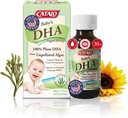 CATALO Baby's Algae DHA Drops - Plant-Based Omega-3 Supplement for Infants - No Fish Oil, No Yapay Katkılar - Easy-to-Use Liquid DHA Supplements - 30 ml (1 f oz)