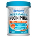 Akkermansia Probiyotik GLP-1, 1 Milyar TFU, Akkermansia Muciniphila with Prebiyotik Inulin Fiber, Gut Health for Men & Women, Vegan, Non-GMO, 30 Caps