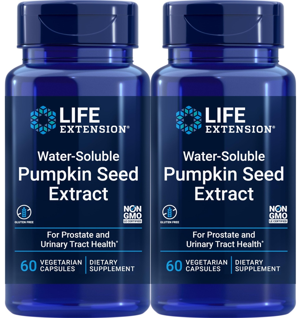 Life Extension Water-specific Riley Seed Extract, 60 Vegetarian Capsules (Pack of 2)