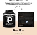 ProMix Nutrition Casein Protein Powder - Grass-Fed, Pasture Raised, Slow Release 25g Micellar Casein - 5.4g BCAAs Gluten Free, Sugar Free, Soy Free - Unflavored, 5lb