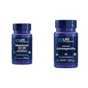 Life Extension Melatonin IR/XR & Optimized Ashwagandha - Uyku, Stres Yardımı, Focus, Memory - 60 Capsules