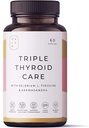 Palak Not Miduty Triple Thyro Care - Selenium, Sea Kelp, L-Tyrosine, çinko, Ashwagandha, B1 ( 60 Capsules)