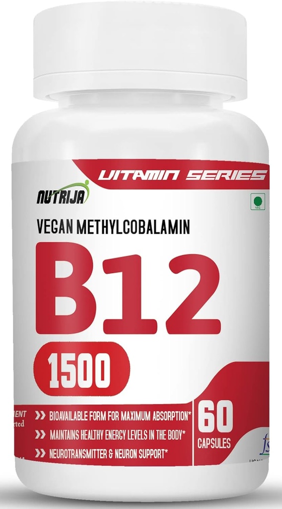 Συμπλήρωμα βιταμίνης B12 (60 Καψάκια)