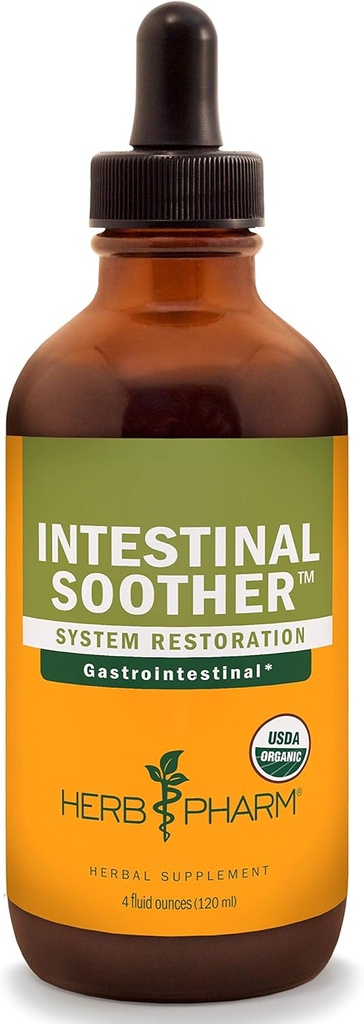 Herb Pharm Intestinal So other Liquid Herbal Formula with Turmeric Extract - 4 Ounce