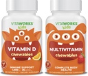 Çocuklar D3 1000 İ Chewables + Multivitamin Chewables Sche