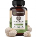 Longevity Botanicals Lion's Mane Mushroom Extract Capsules (240) | Yoğun 8:1 Karşılaştırma | 100 Meyveli Bodies | Hericium Erinaceus Nootropic Supplement for Focus, Memory & Brain Support