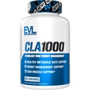 Conjugated Linoleic Acid CLA Pills - CLA 1000 mg Diyet Pilleri Kilo Vermeyi Desteklemek için Kilo Verme Şişmanları ve Hızlı Metabolism - Stimulant-Free CLA 1000 mg Safflower Based Fat Kaybı Desteği Pills - 180