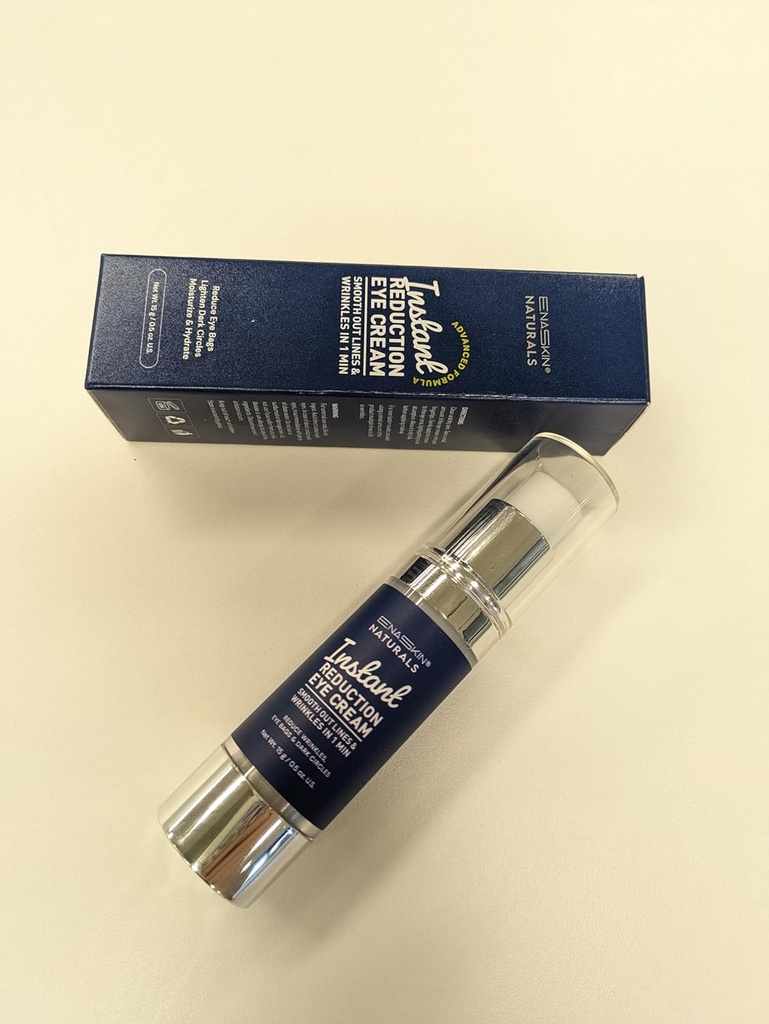 Enaskin Naturals Instant Anti Aging Eye Cream: Hızlı Temporay Eye Dar Circles, Fine Lines ve Puffiness in 60s, Anti Aging Under Eye Cream for Fine Lines and Eye Bag