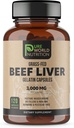 Grass Fed Beef Liver Capsules Energy Production, Aids Full Body Wellness