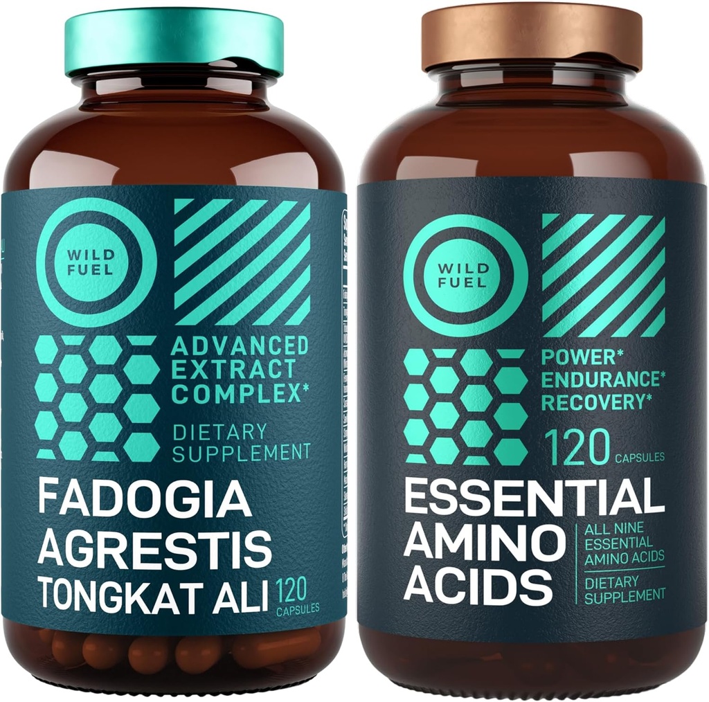 WILD FUEL Fadogia Tongkat Ali Supplement ve Essential Amino Asits Kas ve Kuvvet Destek Kataloğu
