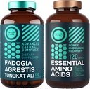 WILD FUEL Fadogia Tongkat Ali συμπλήρωμα και Essential Amino Acids Μύες και δύναμη Bundle υποστήριξη