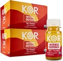 Kor Shot βιταμίνη D & Zinc Shot - 24 Pack x 1.7 Fl Oz - Έντονη Άμυνα - 100% DV του ψευδαργύρου και 235% DV της βιταμίνης D- USDA Certified Organic