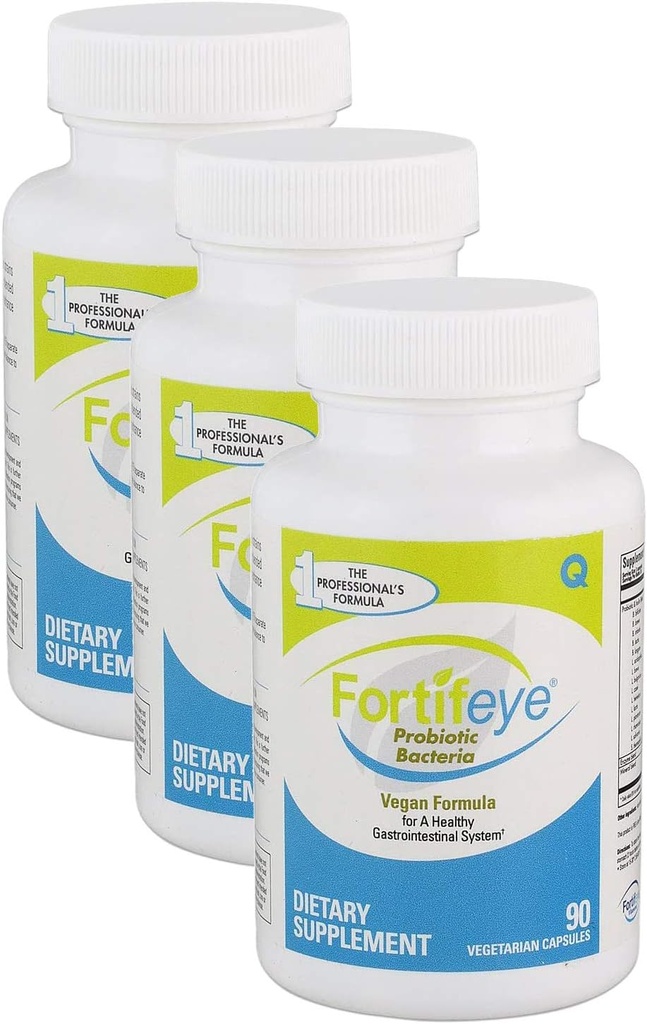 Probiyotik Bakteriler Doğal Vegan Supplement with Digestive Enzymes 270 Capsules 90 Day Supply - Digestive Health Women, Men & Kids, Supports Digestion, Bloating and Ocular Systems Systems Systems