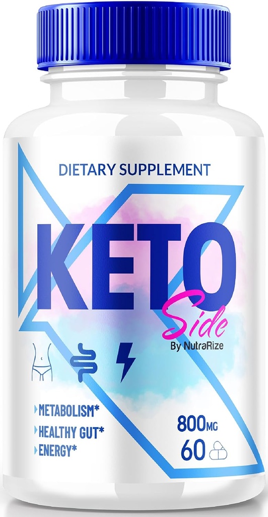 Keto Side Capsules, Aktif Yaşam Tarzını Desteklemek için Premium Supplement, Achieve Fit ve Sağlıklı Vücut Desteği, KetoSide Detox Pills Yorumlar (60 Capsules)