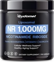 Liposomal NR (Nicotinamid Riboside) Trans-Resveratrol, C & Quercetin - Destekler Hücreler Wellness & Sağlıklı Ağlama - ABD'de Yapılan Kapsüller - Made in the USA