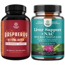 Rhopper Ketones, Green Tea Extract ve Afrika Mango Potent Malzemeler'in Hızlı Bir Kilo Vermesi, Suppress Appetite & Burn Fat and Liver Support Supplement with NAC - Herbal Liver