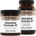 Dr. Schulze'nin Intestinal Formula #2 (8 Ounces) ve Intestinal Formula 1 Capsules (90 Capsules) - Organik Herbal Supplements