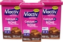 Viactiv Max Formula Calcium +Vitamin D3 συμπλήρωμα για τη σοκολάτα γάλακτος για την υγεία των οστών, 100 μαλακά μάσημα - 3 Pack