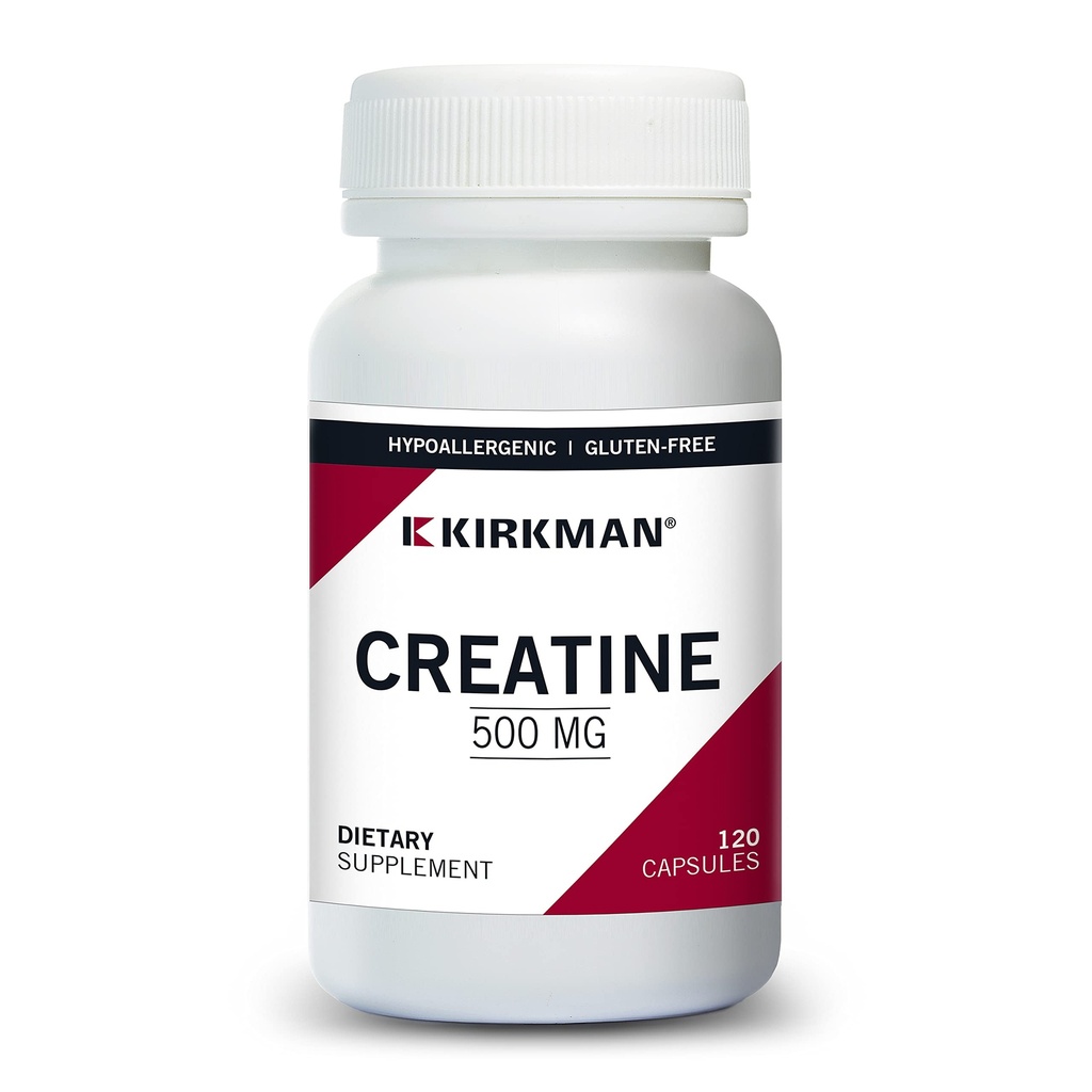 Kirkman Tinatine 500 mg - Hipoallergenik | 120 Vegetarian Capsules | Amino Asit