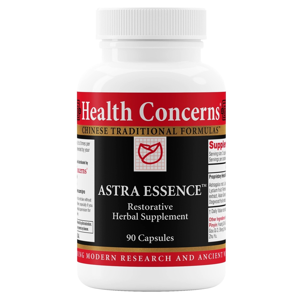 Sağlık Endişeleri Astra Essence – Herbal Tonic Support Supplement – Geleneksel Çin Tıpı Vitality, Memory, Dizziness, Vertigo, Recovery & Immune Support – 90 Capsules