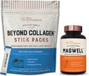 I, II, III, V & X Stick Packs + MagE Magnezyum çinko & Vitamin D3 | Saç, Skin, Nail ve Ortak Destek + Bone & Heart Health, Immune System Support