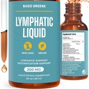 Lymphatic Support Liquid – Natural Immune ATM for Lymphatiage, Akışkanlar Dengesi ve Günlük Temizleme, Easy - Absorb Liquid Formula for Wellness Support, 2 Fl Oz Oz