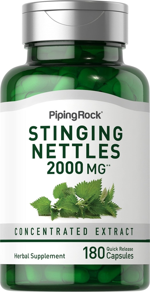 Piping Rock Sting Nettle Caps 2000 mg 