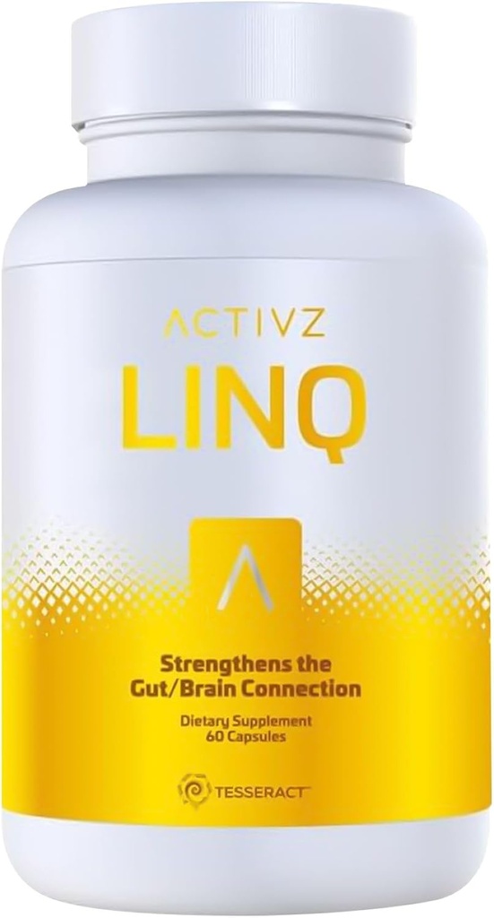 ACTIVZ LINQ - Beyin Fonksiyonu için Gelişmiş Epigenetik Formula, Gut Health, Skin Radiance ve Immune Support - 60 Capsules