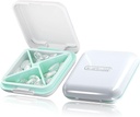 Küçük Pill Box, Seyahat Pill Vakası, Dtouayz Portatif Tıp Organizecı, Vitamin ve İlaç Yapıştırıcıları, Tatlı Günlük Pill Box For Purse veya Pocket, Sualtı 4 Karşılaştırma Seyahat Pill Konteyneri