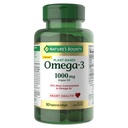 Nature's Bounty Omega 3, Plant-Based Omega 3 Fatty Acid Supplement, 520mg, Tüm Vücut Sağlığı Kalp, Cilt, Ortak, 30 Vejetaryen Softgels, Fish Oil Alternative
