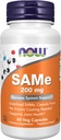 NOW Συμπληρώματα τροφίμων, SAME (S-Adenosyl-L-Μεθειονίνη) 200 mg, Υποστήριξη νευρικού συστήματος *, 60 κάψουλες Veg