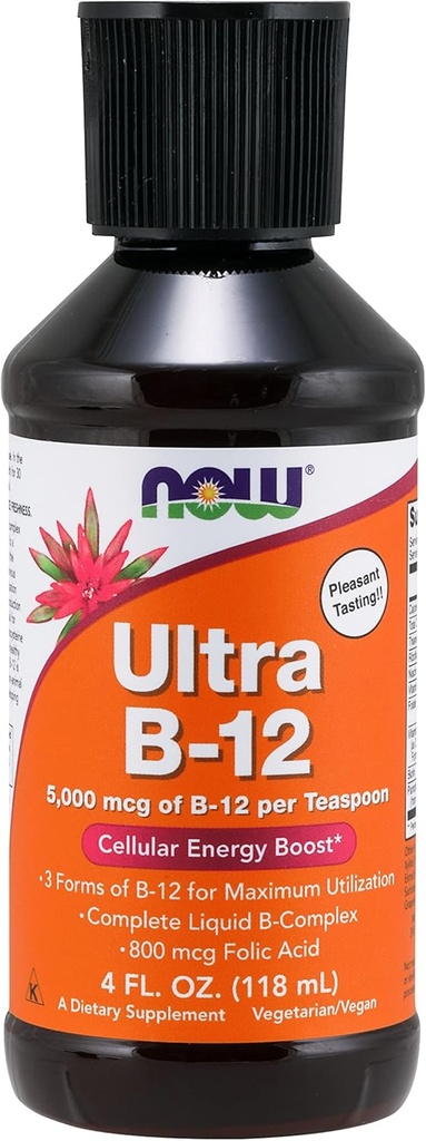 Şimdi Gıdalar Ultra B-12 - 4 oz. ( 2 paket)