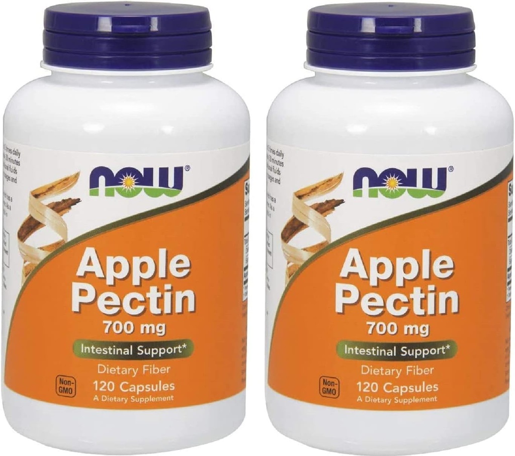 Apple Pectin 700 mg 120 Capsules (Pack of 2)