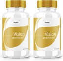 (2 Pack) Vizyon Premium, Premium Eye Support Supplement, Vizyon Premium Yoğunluğu ve Focus'u Geliştirmek için, Vizyon Premium Tüm Doğal Pills Sağlıklı Gözler için, VizyonPremium Yorumlar (120 Capsules)