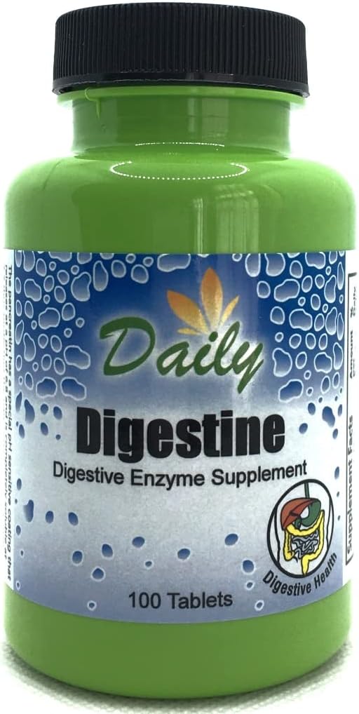 Daily Manufacturing DigestineTM (Digestive Enzymes Mycozyme, Pancreatin, Papain, Acid Stable Protease, Betainel, Iron Bile Salts)